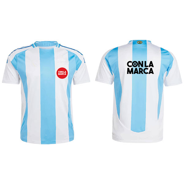 Camiseta Argentina Copa América 2024 Con El Logo De Su Empresa