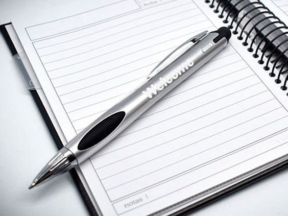 (Art. CLM305XT) Boligrafo touch con Luz