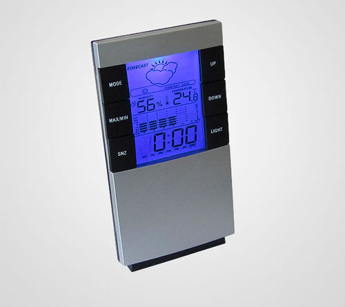 (Art. CLM617XT)Reloj Wether Station Clock