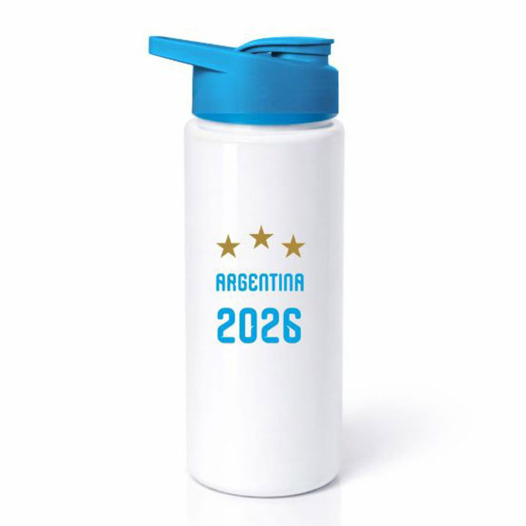 BOTELLA RECTA SPORT ARGENTINA MUNDIAL